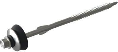 Dak & Gevel Dak&Gevel Golfplaatbout Rvs-A2 H2S Met Vleugels 6.5X130 | 35 stuks 6306.30.54902