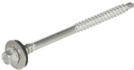 Dak & Gevel Dak&Gevel Sandwichpaneelschroef Bp-2 Rvs-A2 6K Sw-8 19Mm Hout 7.0 6.5X125 | 20 stuks 6309.30.58801