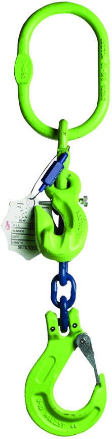 Delta 1-Sprong met klephaak met inkorthaak | Grade 100 | 4 000 ton | 10 mm | 4 m YE.10.1SKI.10.040