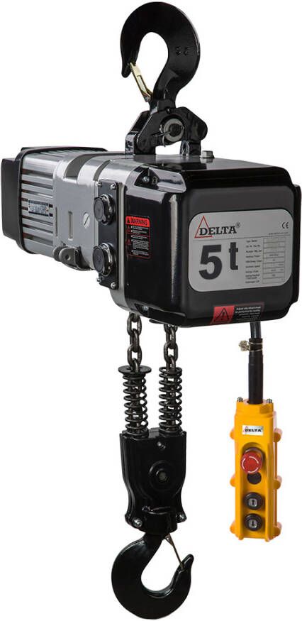 Delta Elektrische kettingtakel SG.DTS | 400V | 3 m | 0 25 ton | 7 2 3 m min | 5 x 15 Øxmm SG.0.DTS.00252.03