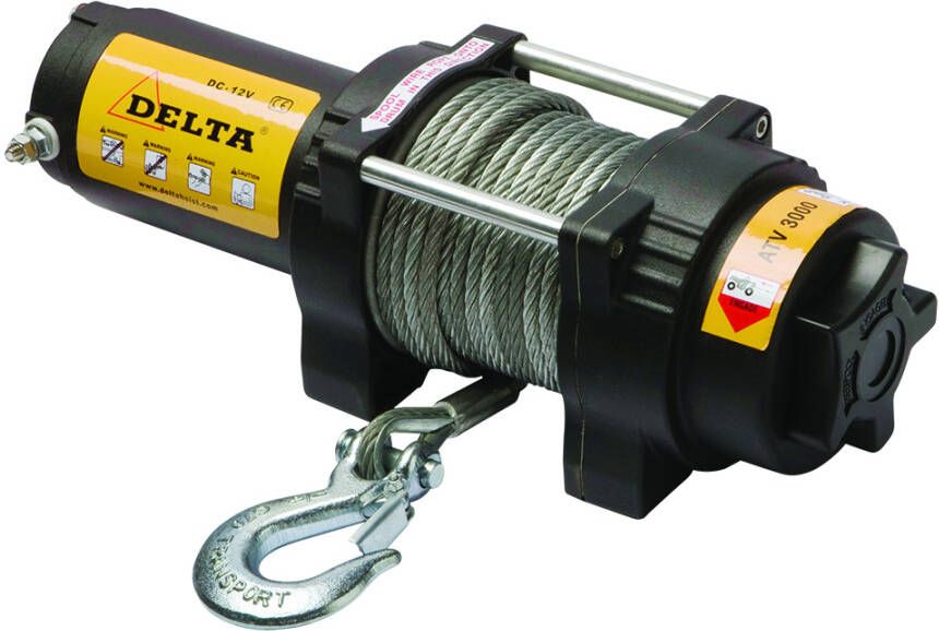 Delta Elektrische lier ATV | 12V | 12 V ZH.0.ATV.3000.12
