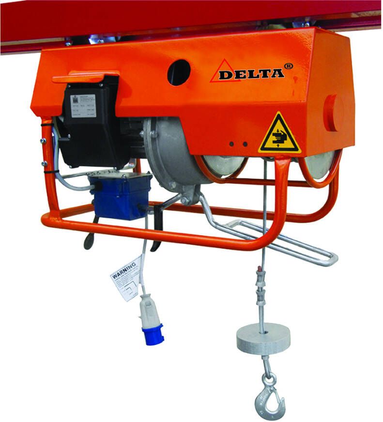 Delta Elektrische lier DT | 400V | 23 m DI.0.DT.500