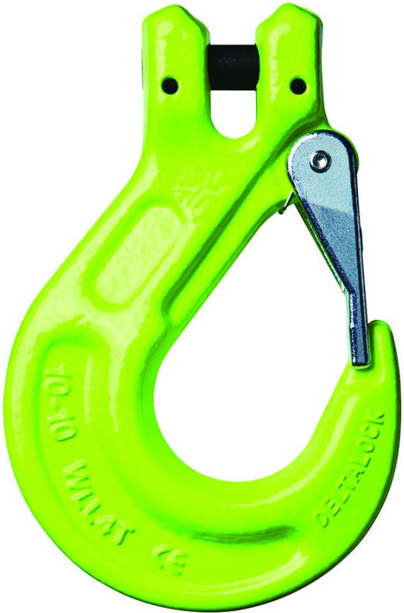 Delta Gaffelhaak met klep | grade 100 | 4 ton YE.10.043.10