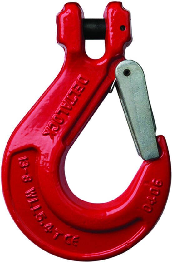 Delta Gaffelhaak met klep | grade 80 volgens EN 1677 | 31 5 ton YE.8.043.32