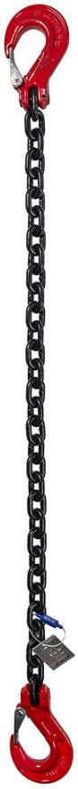 Delta Kettingspanset met 2 klephaken grade 80 | 1 m | 63 kN YE.SS.8.2K.10.010