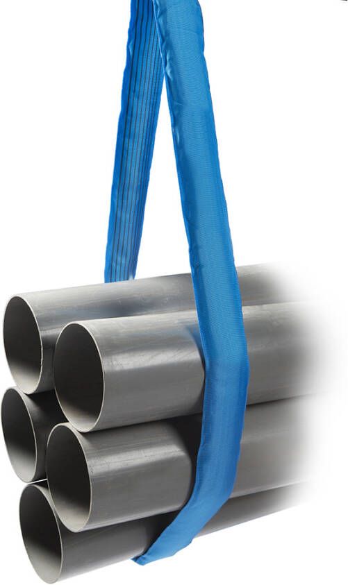 Delta Rondstrop | volgens EN 1492-2 | blauw | 8 ton | 85 mm | 5 m CO.RS.080005