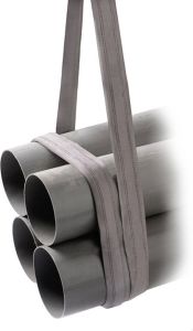Delta Rondstrop | volgens EN 1492-2 | grijs | 4 ton | 65 mm | 3 m CO.RS.040003