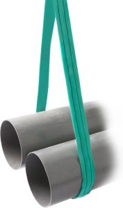Delta Rondstrop | volgens EN 1492-2 | groen | 2 ton | 55 mm | 4 m CO.RS.020004