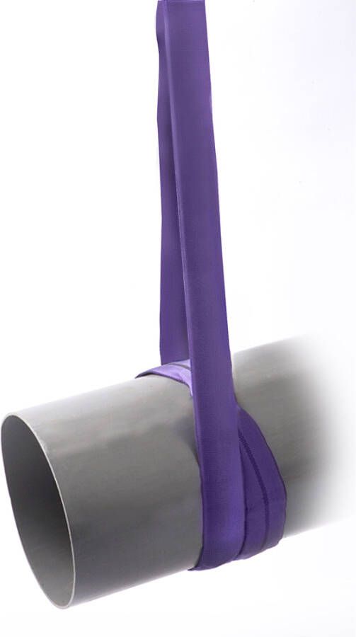 Delta Rondstrop | volgens EN 1492-2 | paars | 1 ton | 45 mm | 1 m CO.RS.010001