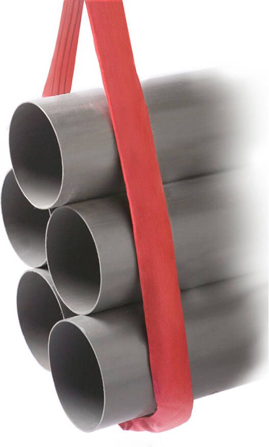 Delta Rondstrop | volgens EN 1492-2 | rood | 5 ton | 70 mm | 10 m CO.RS.050010