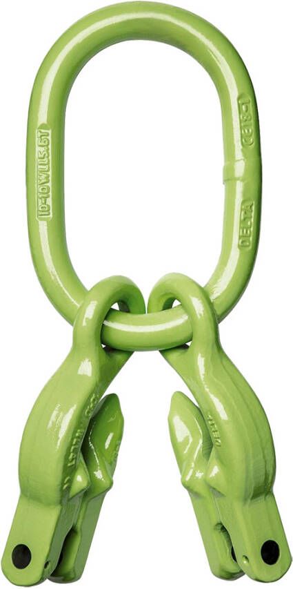 Delta Topschalm met inkorthaken | grade 100 | 9 5 ton YE.10.051.13