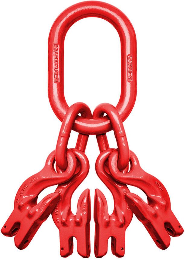 Delta Topschalm met inkorthaken | grade 80 volgens EN 1677 | 4 25 ton YE.8.052.08