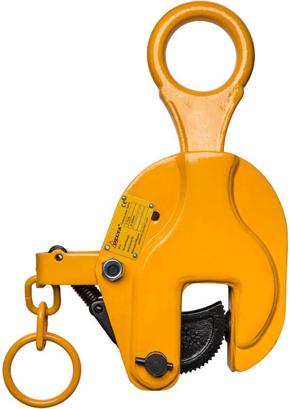 Delta Verticaal plaatklem | 1 ton | 0-22 mm DC.0.015SN01000