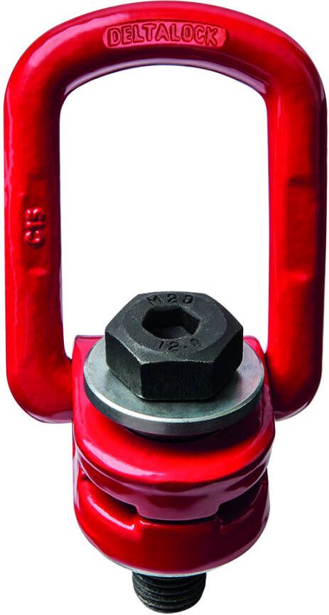 Delta Wartel oogbout | grade 80 volgens EN 1677 | 5 ton | M30x48 mm YE.8.033.30-048