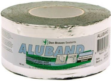 Den Braven Zwaluw Aluband 10 Cm 10Mtr 200014