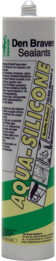 Den Braven Zwaluw Aqua-Sil 310Ml Transparant Nl D Gb F 10264001