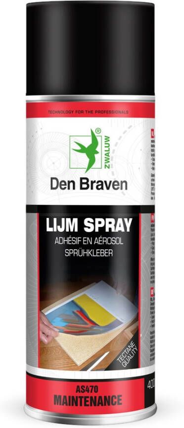 Den Braven Zwaluw Lijm Spray 400Ml 12009736