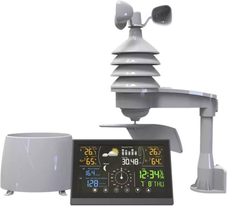 Denver Electronics Denver Weerstation | kleurrijk | met draadloze regen en windsensor 8150230