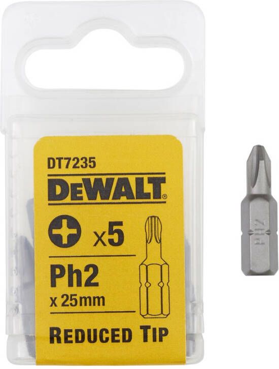 DeWalt 25mm schroefbit met gereduceerde tip DT7235-QZ