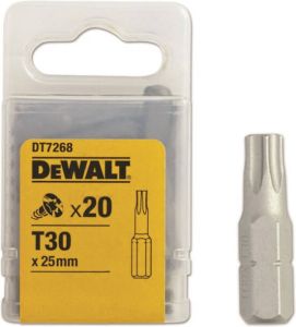 DeWalt 25mm schroefbit voor Torx schroeven T30 DT7268-QZ