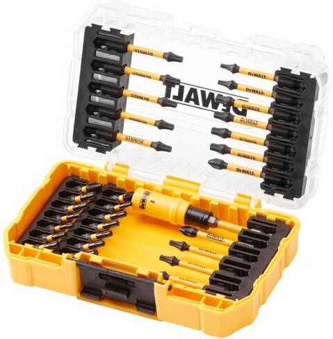 DeWalt Accessoires 31-delige FLEXTORQ Torx Schroefbitset | In TOUGH CASE DT70745T-QZ