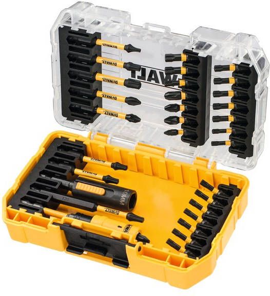 DeWalt Accessoires 32-delige FLEXTORQ Schroefbitset | In TOUGH CASE DT70747T-QZ