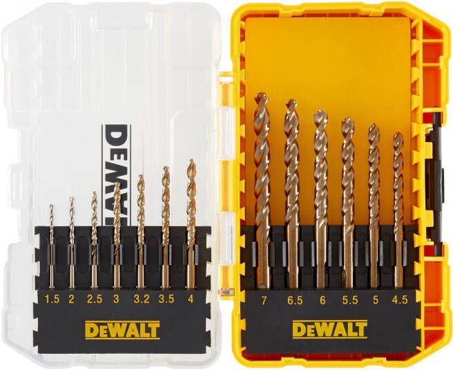 DeWalt Accessoires 13-delige Metaalborenset | HSS-G | 1 5 mm-7 mm | In TOUGH CASE DT70710-QZ