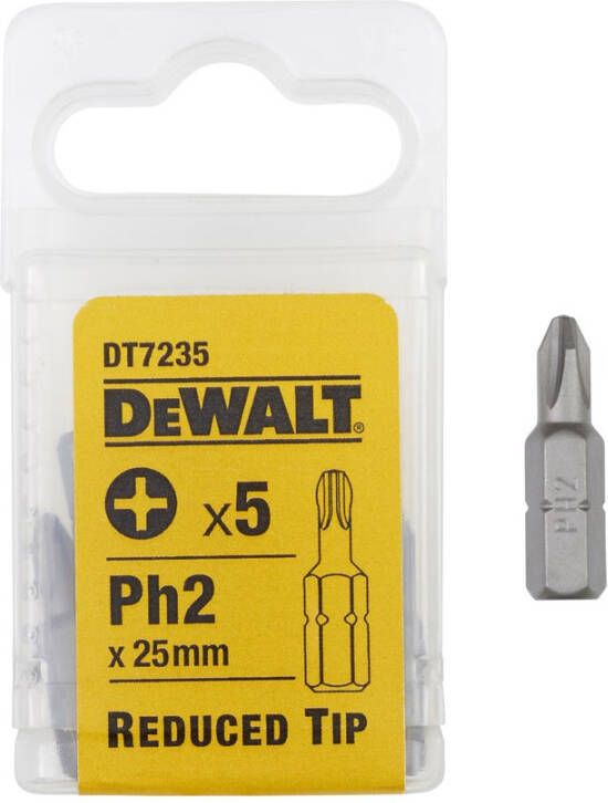 DeWalt Accessoires 25mm schroefbit met gereduceerde tip DT7235-QZ