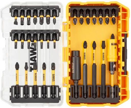 DeWalt Accessoires 32-delige FLEXTORQ Schroefbitset | In TOUGH CASE DT70743T-QZ