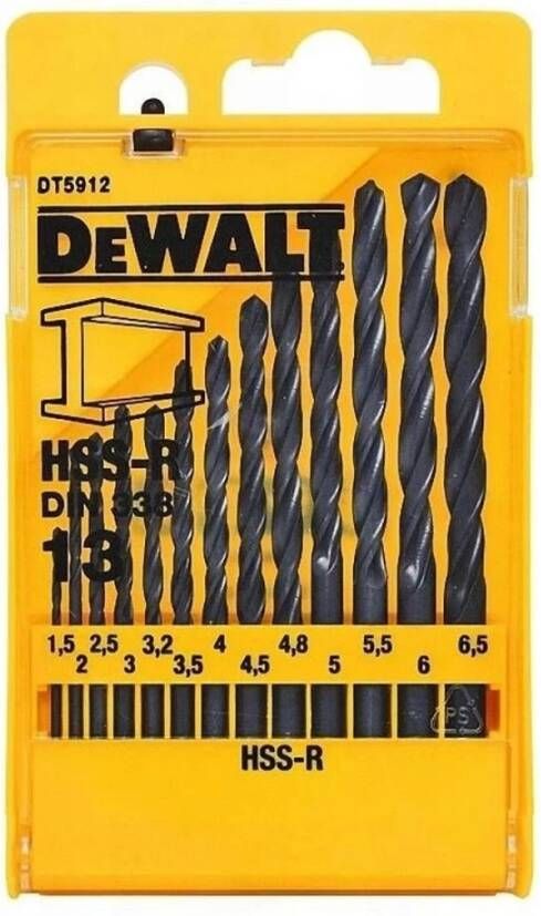 DeWalt Accessoires DT5912QZ | Boorset | HSS | 13-delig DT5912-QZ