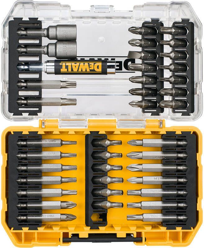 DeWalt Accessoires DT70717-QZ | 40-delige schroefbitset in Tough case DT70717-QZ