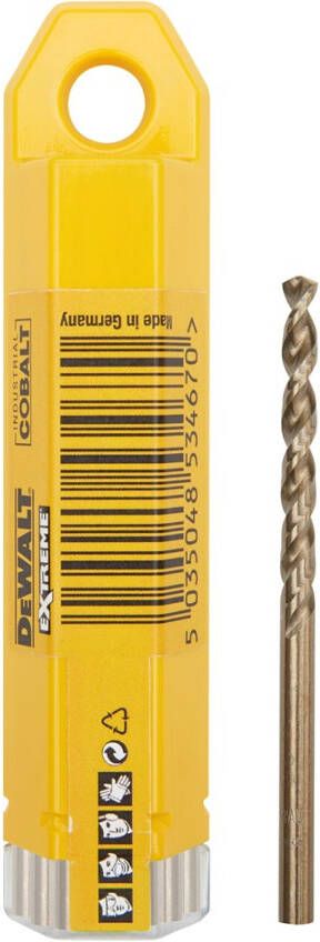 DeWalt Accessoires HSS INDUSTRIAL COBALT Metaalboor 2.0mm DT4918-QZ