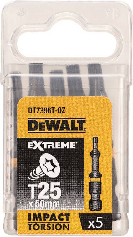 DeWalt Accessoires IMPACT Torsion 50mm Torx T25 DT7396T-QZ