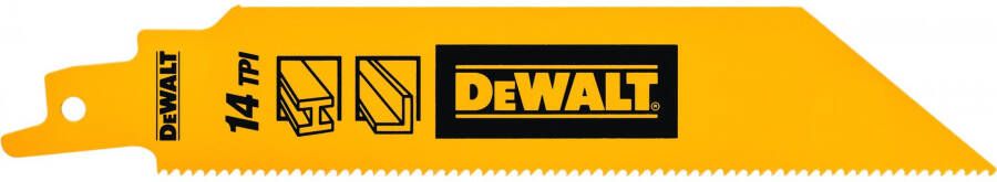 DeWalt Accessoires Reciprozaagblad | Bi-metaal | 152x1 8 mm | metaal DT90385-QZ