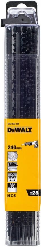 DeWalt Accessoires Reciprozaagblad HCS 240x4 4-6 0mm snel en ruw zagen bv. Snoeien DT2493-QZ
