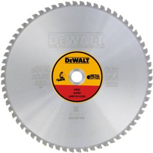 DeWalt Cirkelzaagblad Staal Stationair 355x25.4x66T 1.95 2.31 TCG +1.5° DT1926-QZ