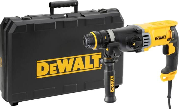 DeWalt D25144K 28mm SDS+ Combihamer met snelwisselboorkop | 900w 3.0J D25144K-QS