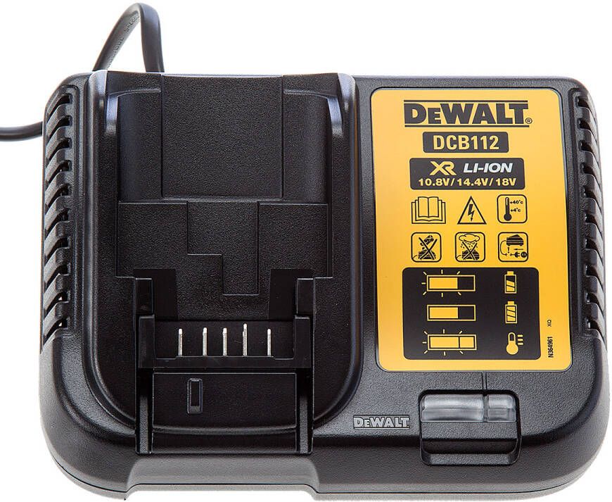 DeWalt DCB112 10.8V Li-Ion snellader DCB112