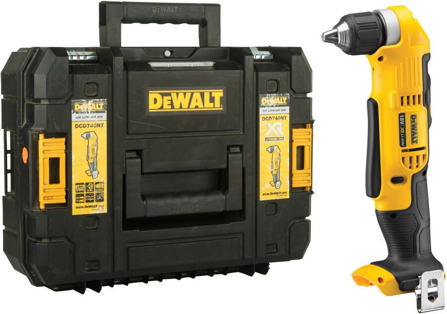 DeWalt DCD740NT 18v haakse accuboormachine | body in TSTAK DCD740NT-XJ