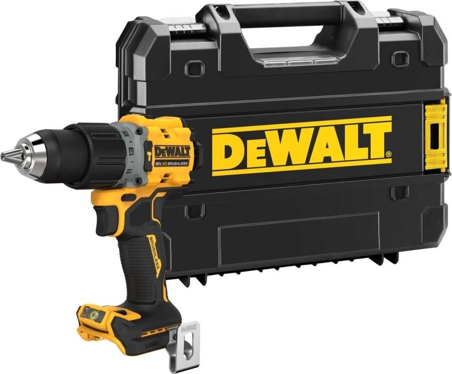 DeWalt DCD805NT-XJ 18V XR G3 Compacte Schroef- klopboormachine in TSTAK | zonder accu en lader DCD805NT-XJ