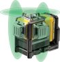 DeWalt DCE089D1G zelfnivellerende kruislijnlaser 10.8V groene laser DCE089D1G-QW - Thumbnail 2