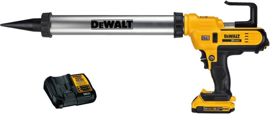 DeWalt DCE580D1 18V Kitspuit worsten 310-600ml 1x2 0Ah