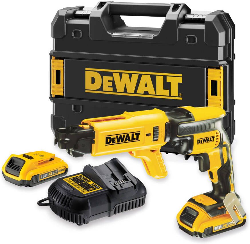 DeWalt DCF620D2K 18V XR Brushless bandschroefmachine 2 0Ah set DCF620D2K-QW