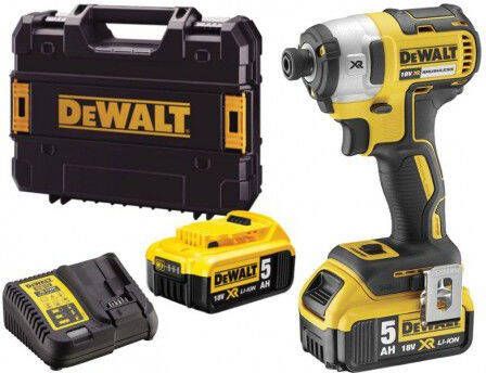 DeWalt DCF887P2 18V XR Brushless Li-Ion 5.0 Ah slagschroevendraaier DCF887P2-QW