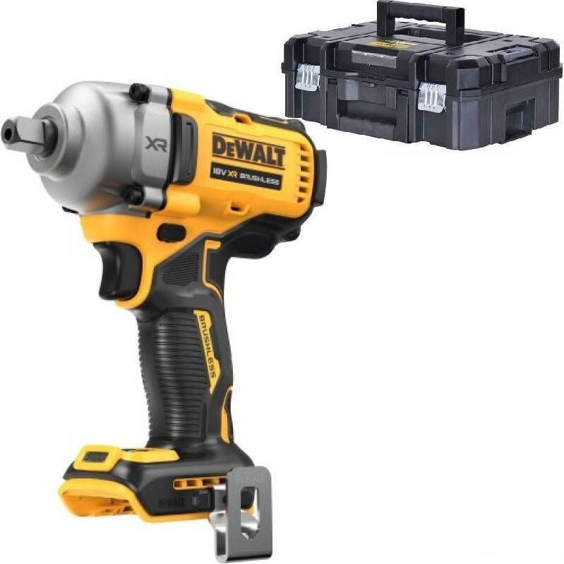 DeWalt DCF892NT-XJ 18V XR Brushless 1 2" Slagmoersleutel (pin-aansluiting) | in TSTAK koffer | zonder accu en lader DCF892NT-XJ