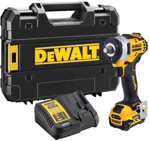 DeWalt DCF901P1 Accu Slagmoersleutel | 12V | XR | Set | 1x 5.0 Ah + lader | In T-Stak DCF901P1-QW