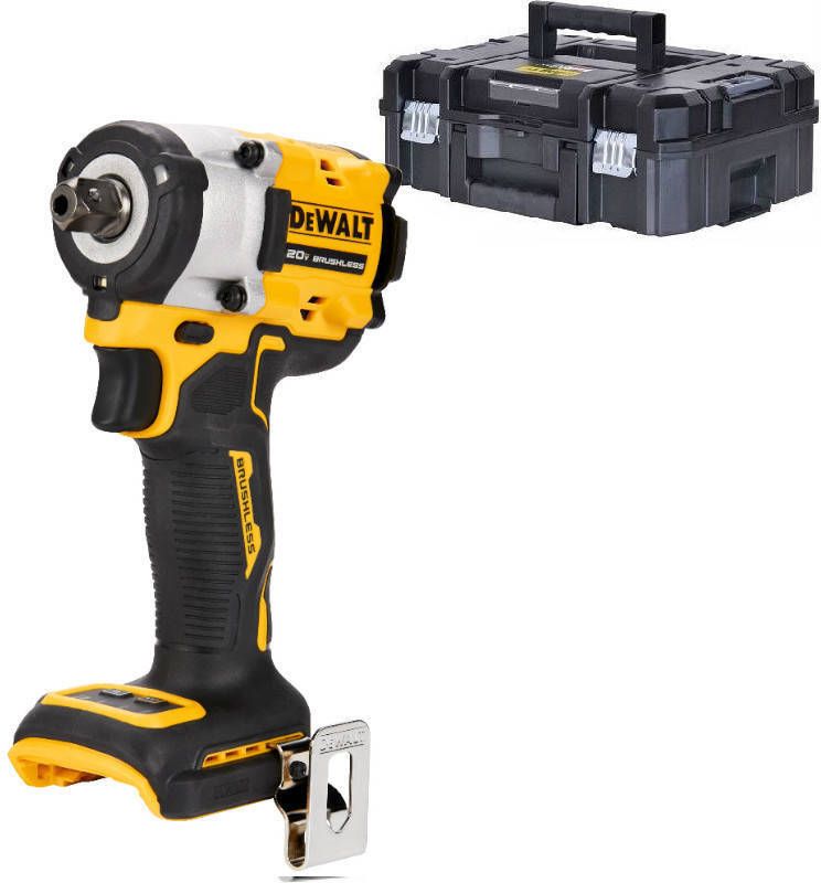 DeWalt DCF922NT Accu Slagmoersleutel | 1 2" met ratel | 18V | in T-Stak DCF922NT-XJ