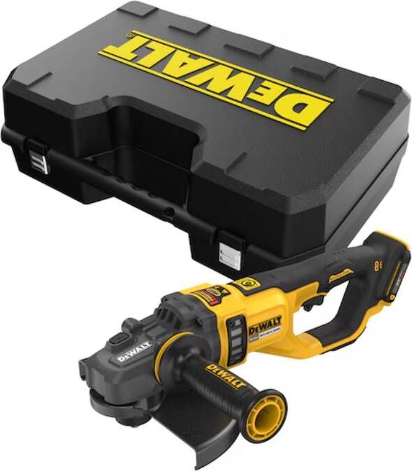 DeWalt DCG460NK-XJ Accu Haakse Slijper | 54V | Flexvolt | 230 mm | In TSTAK | Excl. accu en lader DCG460NK-XJ