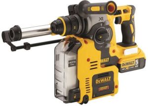 DeWalt DCH275P2-QW 18V XR Li-ion Brushless SDS+ Combihamer met snelwisselboorkop + D25303DH DCH275P2-QW