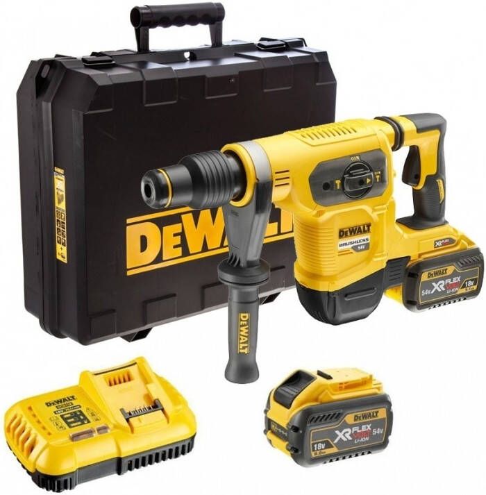 DeWalt DCH481X2 54V XR FLEXVOLT SDS-Max Accu Combihamer DCH481X2-QW